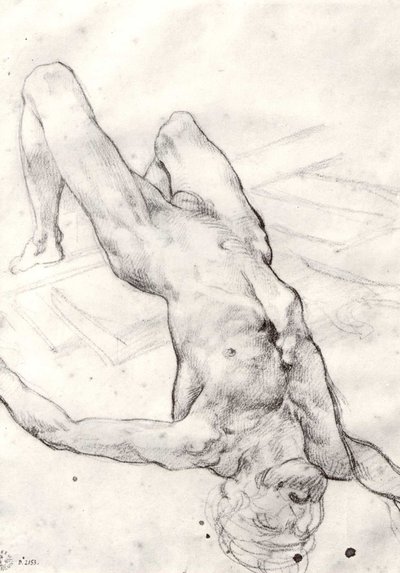 Estudio para la Balsa de la Medusa de Theodore Gericault